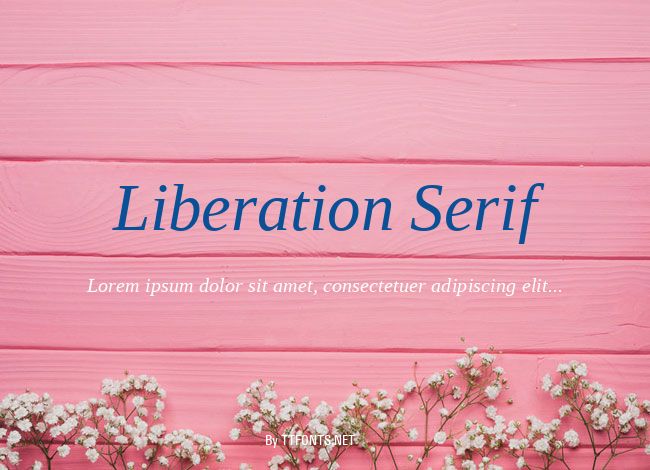 Liberation Serif example
